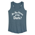 thumbnail image 1 of Are You Afraid Of The Dark? - Afraid Logo - Women's Racerback Tank Top, 1 of 4