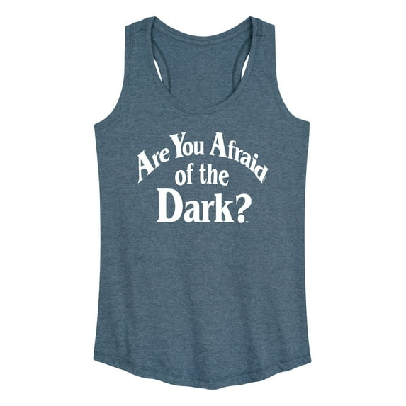 Are You Afraid Of The Dark? - Afraid Logo - Women's Racerback Tank Top