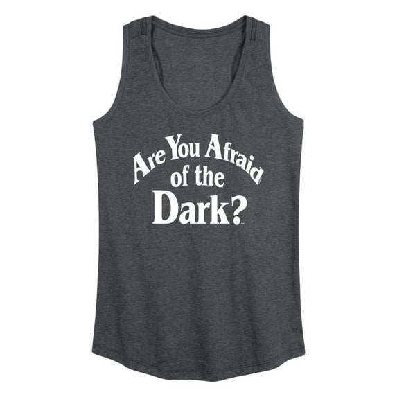 Are You Afraid Of The Dark? - Afraid Logo - Women's Racerback Tank Top
