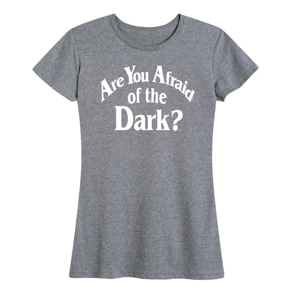 Are You Afraid Of The Dark? - Afraid Logo - Women's Short Sleeve Graphic T-Shirt