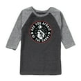 thumbnail image 1 of Are You Afraid Of The Dark? - Dark flame - Toddler And Youth Raglan Graphic T-Shirt, 1 of 1