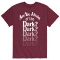 thumbnail image 1 of Are You Afraid Of The Dark? - Lights Out - Men's Short Sleeve Graphic T-Shirt, 1 of 4