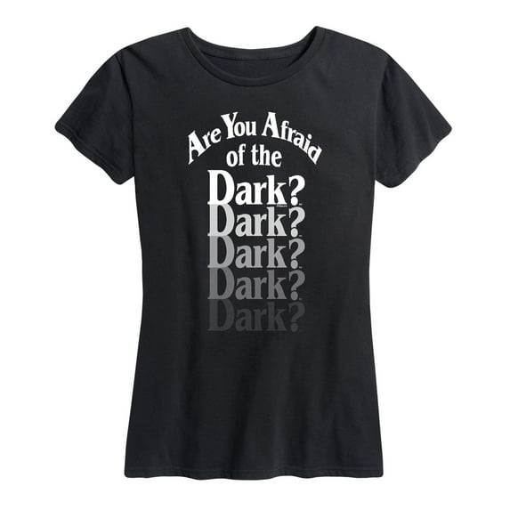 Are You Afraid Of The Dark? - Lights Out - Women's Short Sleeve Graphic T-Shirt