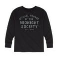 thumbnail image 1 of Are You Afraid Of The Dark? - Midnight Society - Toddler And Youth Long Sleeve Graphic T-Shirt, 1 of 4