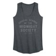 thumbnail image 1 of Are You Afraid Of The Dark? - Midnight Society - Women's Racerback Tank Top, 1 of 4