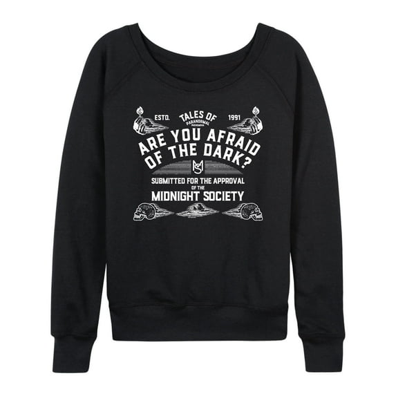 Are You Afraid Of The Dark? - Ouija Board - Women's Lightweight French Terry Long Sleeve Shirt
