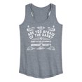 thumbnail image 1 of Are You Afraid Of The Dark? - Ouija Board - Women's Racerback Tank Top, 1 of 4