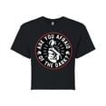 thumbnail image 1 of Are You Afraid of the Dark - Logo Seel - Junior's Cropped Graphic T-Shirt, 1 of 5