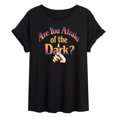 thumbnail image 1 of Are You Afraid of the Dark - Match In Hand Logo - Women's Oversized Graphic T-Shirt, 1 of 5