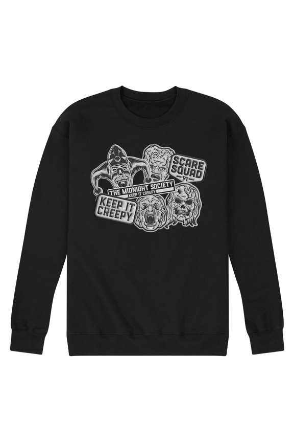 - Monster Patches - Men's Crew Fleece