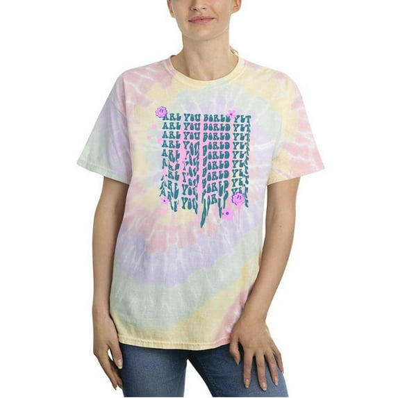 Are You Bored Yet? Tie Dye Spiral Women -Image by Shutterstock, Female x-Large