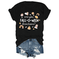 thumbnail image 1 of Are You Fall-O-Ween Directions Shirt Funny Ghost Pumpkin Halloween T-Shirt, 1 of 8