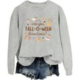 thumbnail image 1 of Are You Fall-O-Ween Directions Sweatshirt Funny Ghost Pumpkin Halloween Sweatshirt, 1 of 8