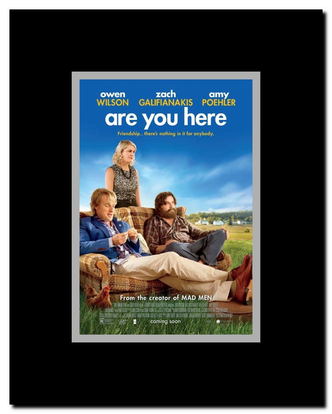 Are You Here Framed Movie Poster