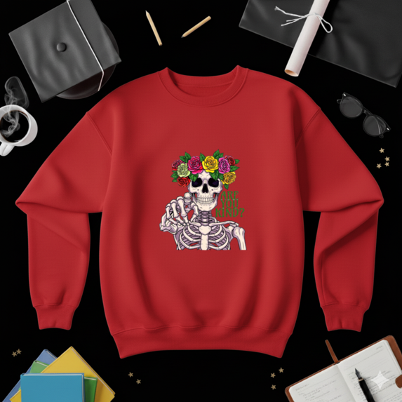 Are You Kind Retro Grateful Dead Inspired Positive Message Graphic Sweatshirt, up to size 5XL