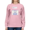 thumbnail image 1 of Are You Lost? Sweatshirt Women -Smartprints Designs, Female XX-Large, 1 of 4
