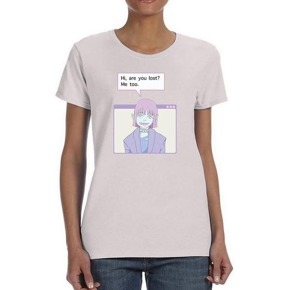 Are You Lost? T-Shirt Women -Smartprints Designs, Female 5X-Large