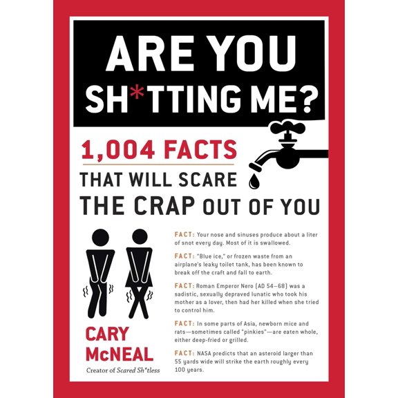 Pre-Owned Are You Sh*tting Me?: 1,004 Facts That Will Scare the Crap Out of You Paperback
