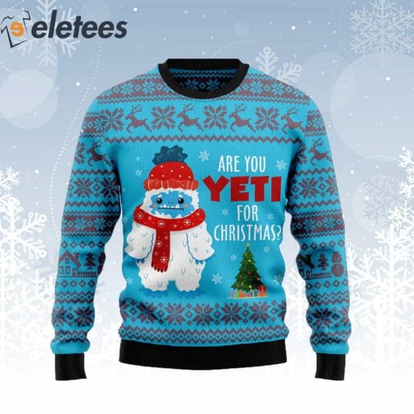 Are You Yeti For Ugly Christmas Sweater - Walmart.com