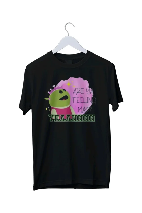 Are ya feeling mad? Mona Graphic Print T-Shirt Mens Unisex S M L XL 2 3 4 XL