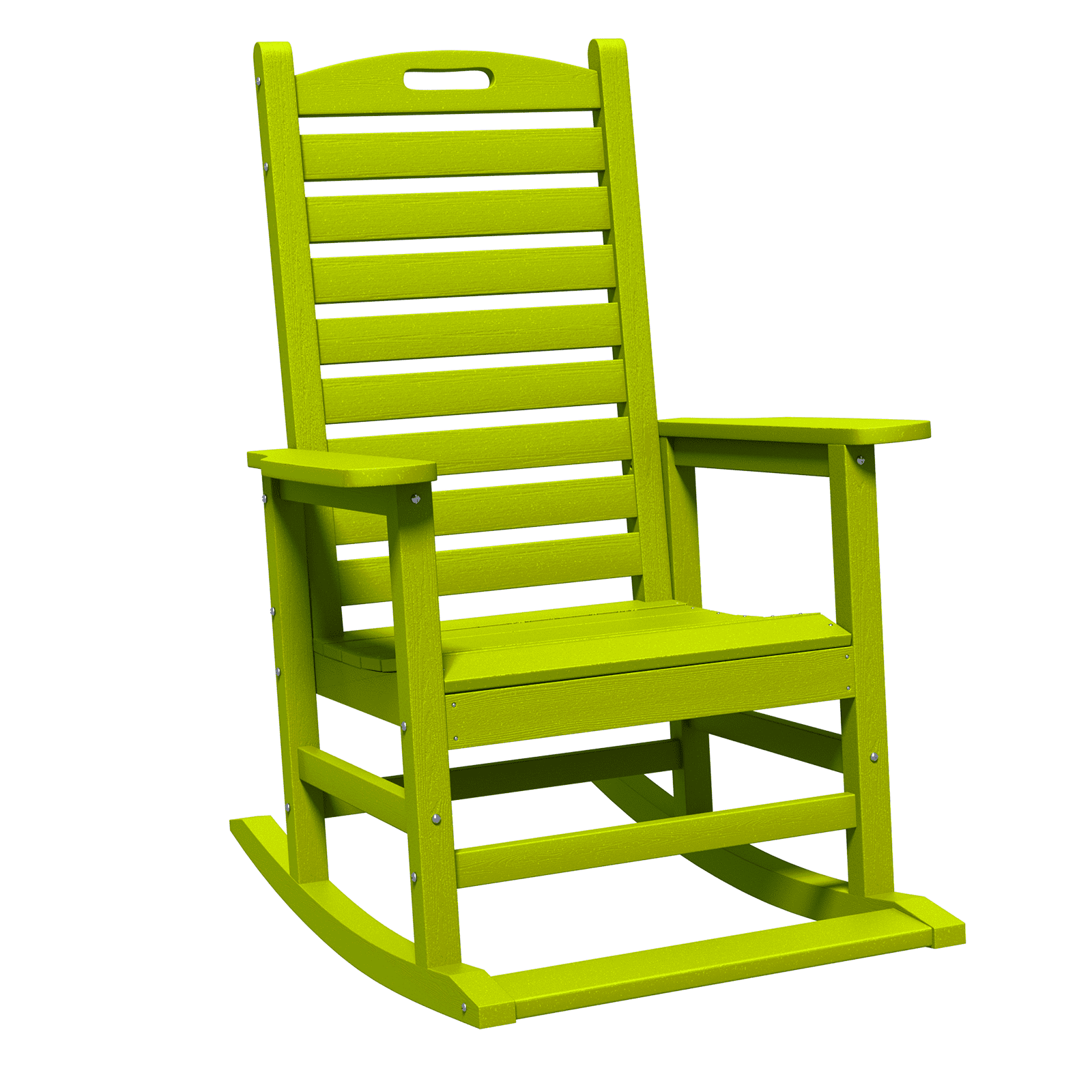 AreShark Oversized Rocking Chair Outdoor, HDPE PolyRocking Chair, All ...
