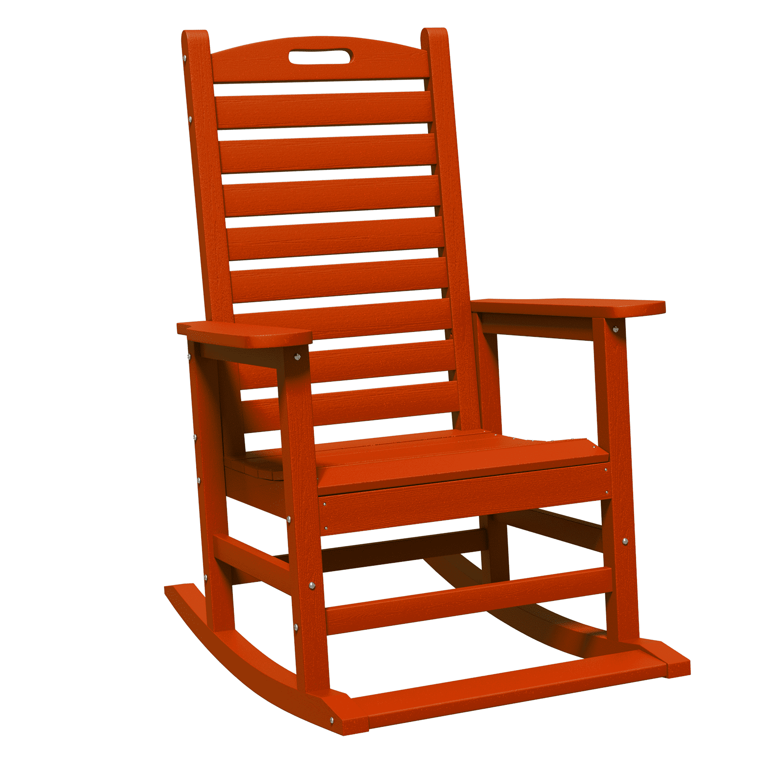 AreShark Oversized Rocking Chair Outdoor, HDPE PolyRocking Chair, All ...