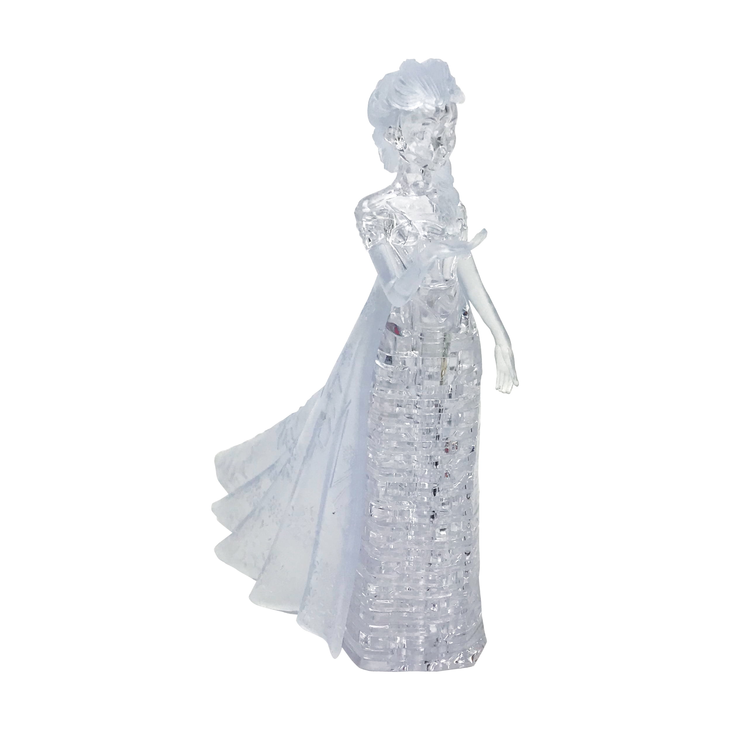 Disney Elsa 5-Inch Clear Crystal 3D Puzzle
