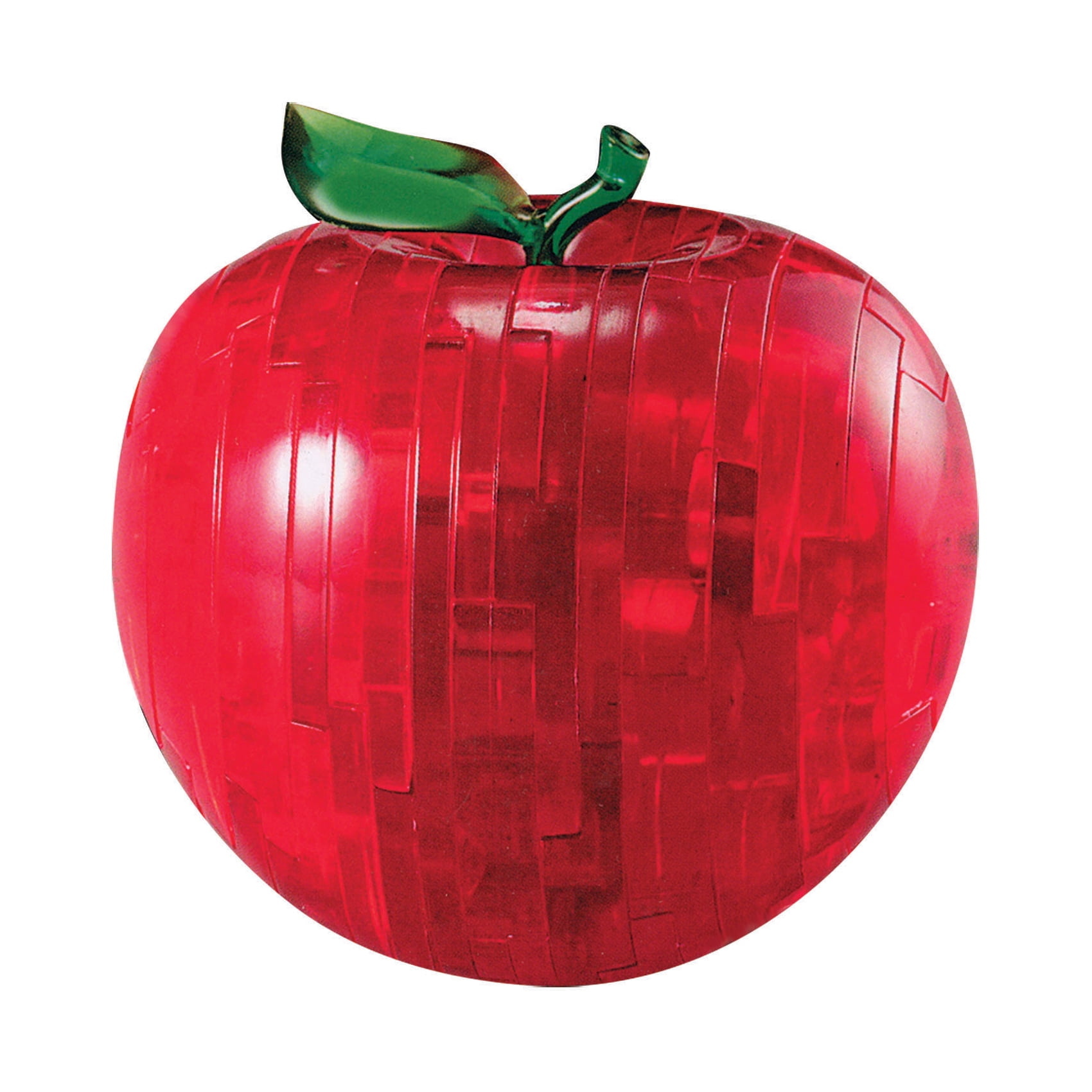 Apple - RL AreYouGame.com 3D Crystal Puzzle - Apple (Red) - 44 Pieces