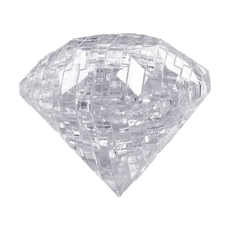 AreYouGame.com 3D Crystal Puzzle - Diamond: 43 Pieces