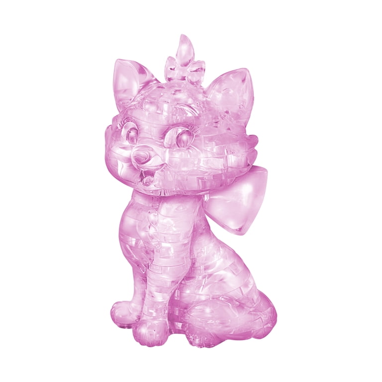 AreYouGame.com 45-Piece Disney Marie 3D Crystal Puzzle for Adults