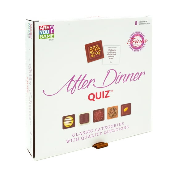 AreYouGame.com After Dinner Quiz