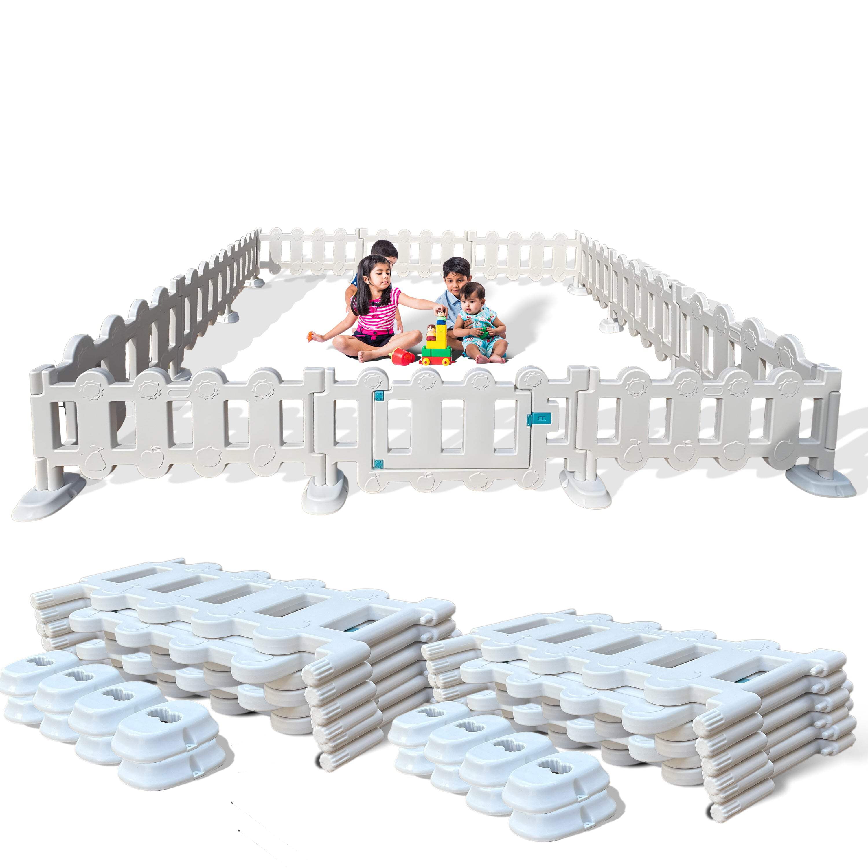 Area 10ft x 10ft Plastic Gate and Fences