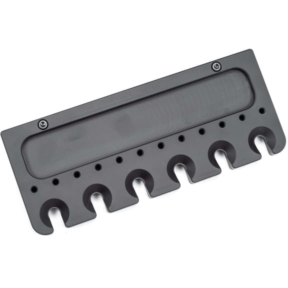 Area 419 Custom Cleaning Rod Rack w/t Magnet Kit, Anodized, Black, 419-RodRack-B