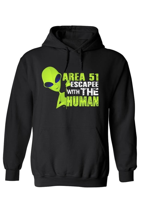 Area 51 Escape Hoodie Men -Image by Shutterstock, Male Medium