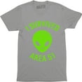 thumbnail image 1 of Area 51 I Survived They Can't Stop Us All UFO Funny Humor Gear Tee Shirt, 1 of 4