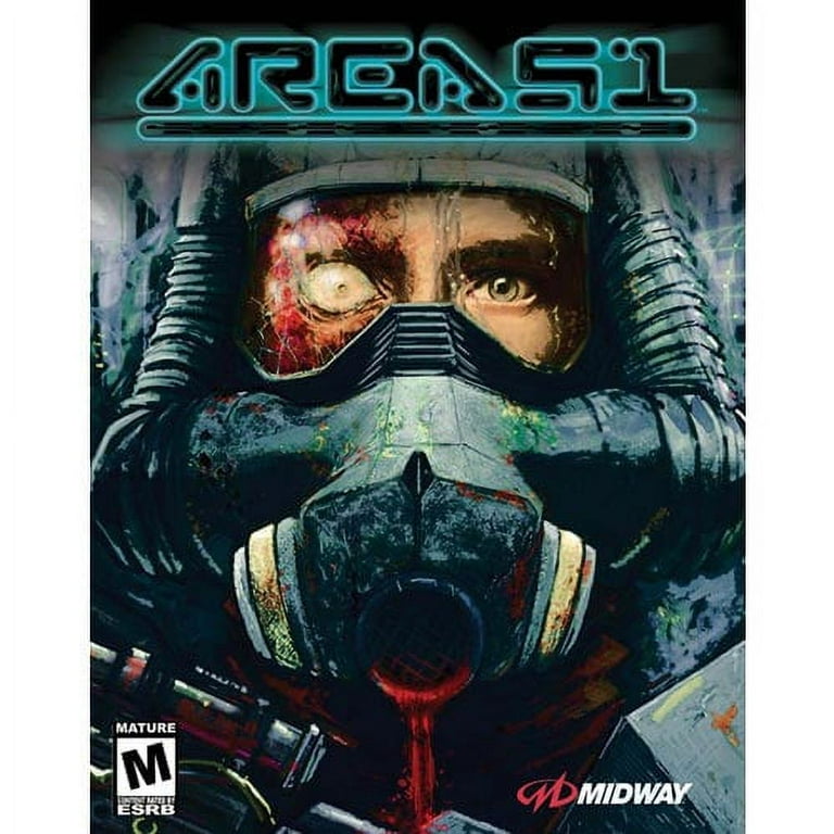 Rating T-Teen Video Games Area 51 Game Name for sale