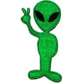 thumbnail image 1 of Area 51 Response Team Alien Embroidered Iron On Patch, 1 of 1