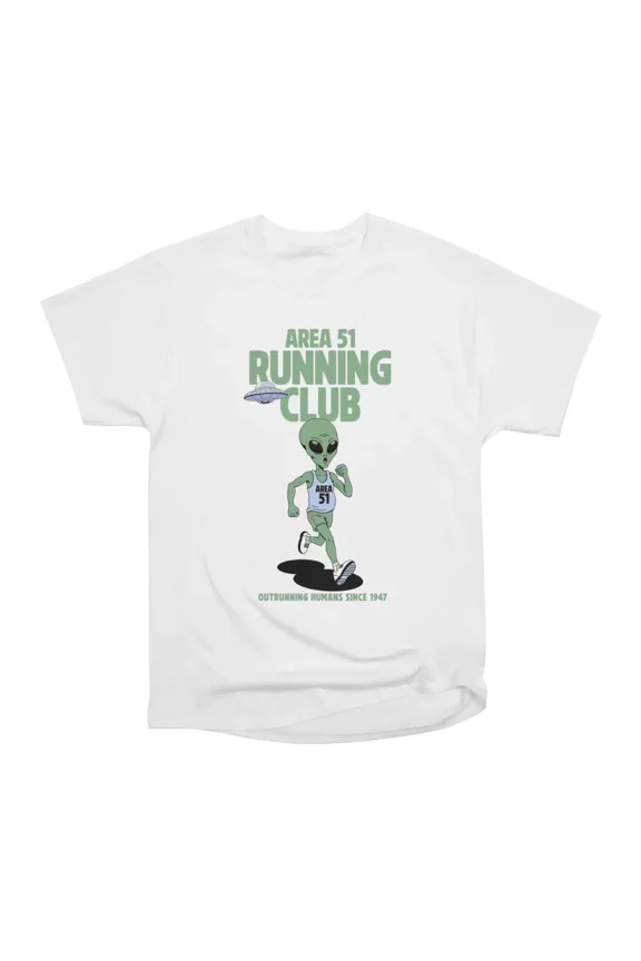 Area 51 Running Club T-Shirt Tee Gift For Him Merch For Her Apparel For Friend