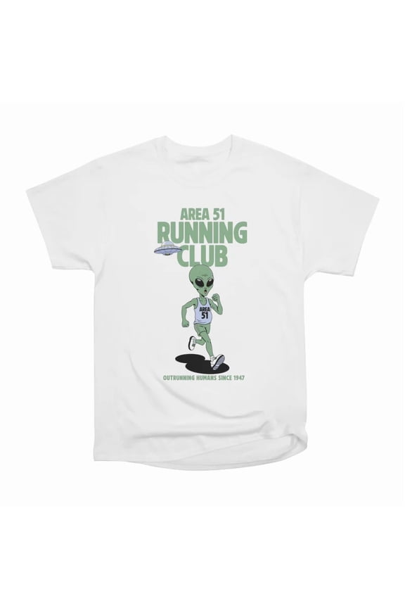 Area 51 Running Club T-Shirt Tee Gift For Him Merch For Her Apparel For Friend