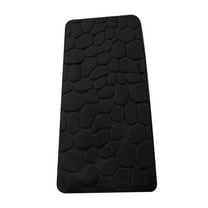 Area Carpet Plastic, Carpet Floor Mat *1 Piece (Black-One Size)
