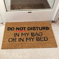 Area Carpet Polyester, Carpet 1X Floor Mat (Black-One Size)