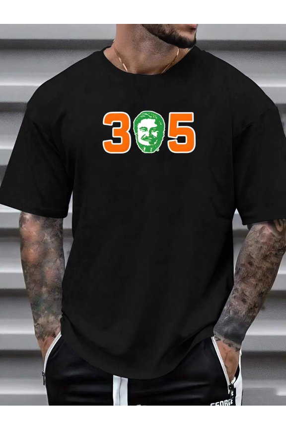 Area Code 305 Flanigan's Florida Bar Local Art Unisex Tee V60805, for men & women, up to size 5XL