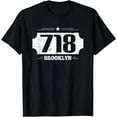 thumbnail image 1 of Area Code 718 Brooklyn T-Shirt, 1 of 4
