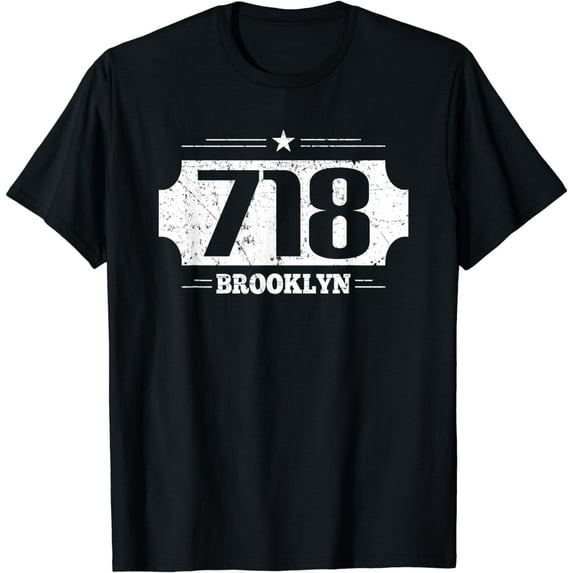 Area Code 718 Brooklyn T-Shirt