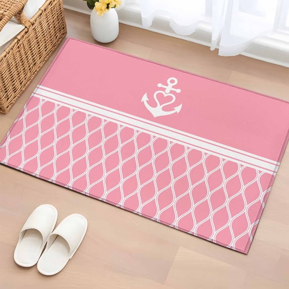 Area Rug 2 x 3 Ft, Anchor Morocco Indoor Accent Bathroom Rugs for ...