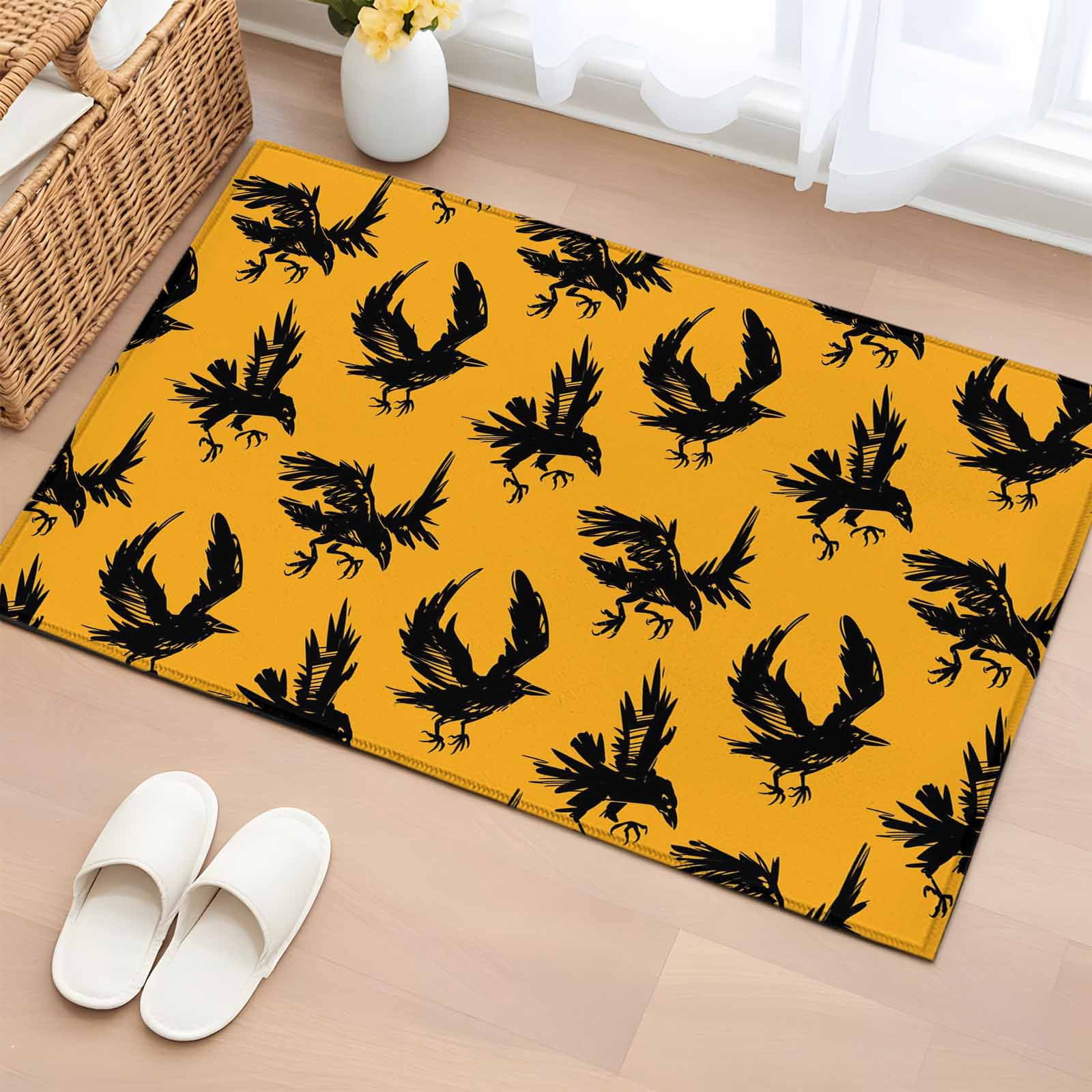 Area Rug 2 x 3 Ft, Halloween Indoor Accent Bathroom Rugs for Kitchen ...