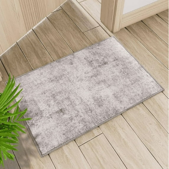Area Rug - 2x3 Ultra-Thin Washable Rug, Moroccan Living Room Rug, Boho Rug Geometric, Non-Slip Non-Shedding Carpet for Kitchen Bedroom