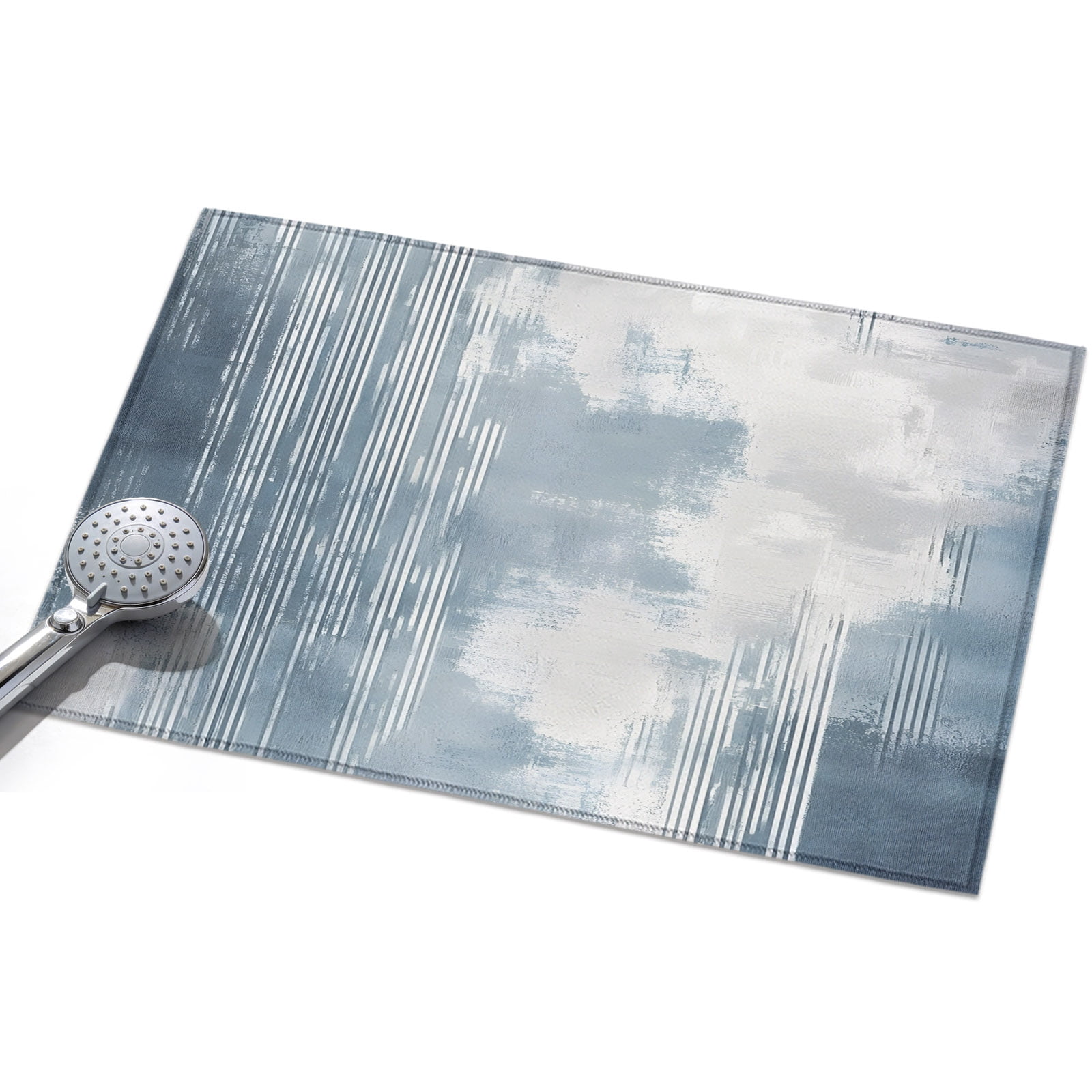 Area Rug 2x3ft Abstract Blue White Washable Area Rugs for Living Room ...