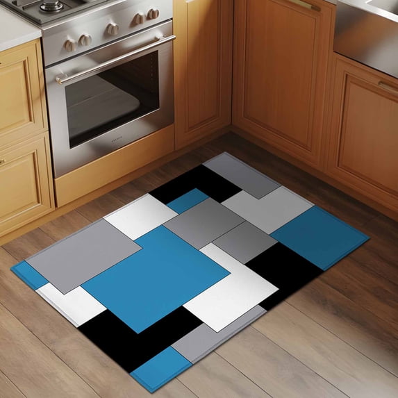 Area Rug 2x3ft Abstract Geometric Washable Area Rugs for Living Room ...