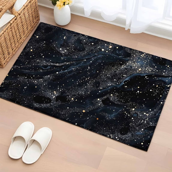 Area Rug 2x3ft, Abstract Marble Texture Washable Rugs for Living Room ...